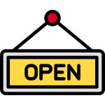 Open - Free signaling icons Open free icons designed by xnimrodx