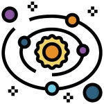 은하 - 무료 교육개 아이콘 아티스트가 디자인한 은하 종의 무료 아이콘