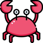 Crab - Free animals icons Crab free icons designed by Freepik