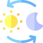 Day and night - Free nature icons Day And Night free icons designed by Freepik
