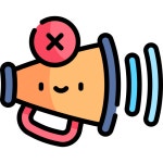 소음 없음 - 무료 상호 작용개 아이콘 아티스트가 디자인한 소음 없음 종의 무료 아이콘