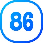 86 아이콘 Generic gradient fill