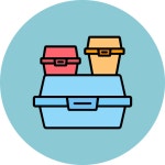 타파웨어 - 무료 음식과 식당개 아이콘 아티스트가 디자인한 타파웨어 종의 무료 아이콘