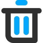 쓰레기통 - 무료 편물개 아이콘 아티스트가 디자인한 쓰레기통 종의 무료 아이콘