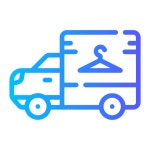 봉고차 아이콘 Generic gradient outline