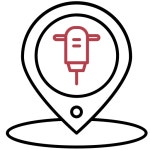 교련 - 무료 지도 및 위치개 아이콘 아티스트가 디자인한 교련 종의 무료 아이콘
