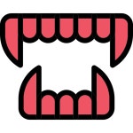 제이티더블유엔터테인먼트 | 송곳니 - 무료 할로윈개 아이콘 아티스트가 디자인한 송곳니 종의 무료 아이콘
