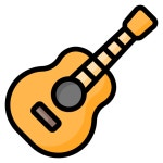 기타 - 무료 음악개 아이콘 아티스트가 디자인한 기타 종의 무료 아이콘