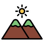 산 - 무료 자연개 아이콘 아티스트가 디자인한 산 종의 무료 아이콘