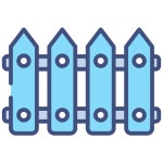 울타리 - 무료 신호개 아이콘 아티스트가 디자인한 울타리 종의 무료 아이콘