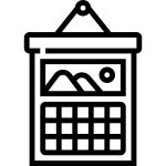 월 캘린더 - 무료 비즈니스 및 금융개 아이콘 아티스트가 디자인한 월 캘린더 종의 무료 아이콘