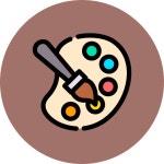 팔레트 - 무료 미술개 아이콘 아티스트가 디자인한 팔레트 종의 무료 아이콘