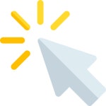 Click - Free arrows icons Click free icons designed by Freepik