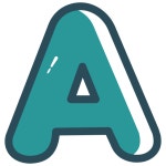 A - Free logo icons A free icons designed by prinda895