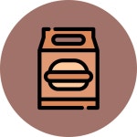 도시락 가방 - 무료 음식과 식당개 아이콘 아티스트가 디자인한 도시락 가방 종의 무료 아이콘