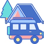 Van - Free travel icons Van free icons designed by Flat Icons
