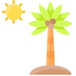 야자수 - 무료 자연개 아이콘 아티스트가 디자인한 야자수 종의 무료 아이콘