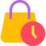 쇼핑 시간 - 무료 마케팅개 아이콘 아티스트가 디자인한 쇼핑 시간 종의 무료 아이콘