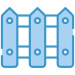 울타리 - 무료 신호개 아이콘 아티스트가 디자인한 울타리 종의 무료 아이콘