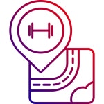 Gym - Free maps and location icons Gym free icons designed by PixelVerse