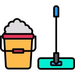 대걸레 - 무료 여러 가지 잡다한개 아이콘 아티스트가 디자인한 대걸레 종의 무료 아이콘