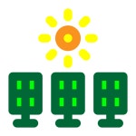 태양광 농장 - 무료 개 아이콘 아티스트가 디자인한 태양광 농장 종의 무료 아이콘