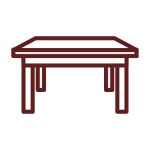 Table - Free furniture and household icons Table free icons designed by Artifex