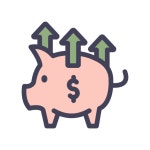 새끼 돼지 - 무료 화살개 아이콘 아티스트가 디자인한 새끼 돼지 종의 무료 아이콘