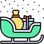 썰매 - 무료 교통개 아이콘 아티스트가 디자인한 썰매 종의 무료 아이콘