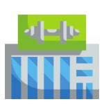 Gym Wanicon Flat icon
