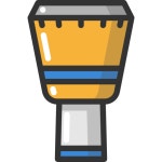 Free Icon | Djembe