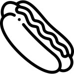 Hot dog - Free food and restaurant icons Hot Dog free icons designed by Freepik