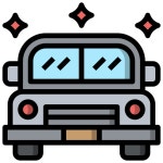 Car Surang Lineal Color icon