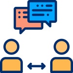 Chatting - Free people icons Chatting free icons designed by berkahicon