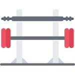 Barbell - Free sports icons Barbell free icons designed by Nikita Golubev