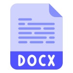 Docx - Free files and folders icons Docx free icons designed by iconixar