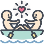 무네디자인 | 카누 - 무료 사랑과 로맨스개 아이콘 아티스트가 디자인한 카누 종의 무료 아이콘