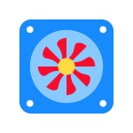 Fan Good Ware Flat icon