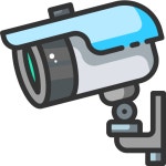 Cctv camera - Free technology icons Cctv Camera free icons designed by dreamicons