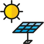 Solar panels - Free ecology and environment icons Solar Panels free icons designed by Marpina