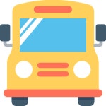 학교 버스 - 무료 수송개 아이콘 아티스트가 디자인한 학교 버스 종의 무료 아이콘