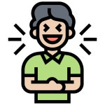 웃음 - 무료 스마일개 아이콘 아티스트가 디자인한 웃음 종의 무료 아이콘