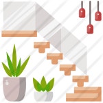Staircase - Free furniture and household icons Staircase free icons designed by mikan933