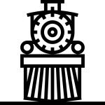Train Meticulous Line icon