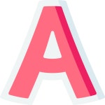 A - Free shapes icons A free icons designed by Freepik