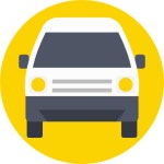 Car Prosymbols Flat icon