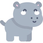 하마 - 무료 동물개 아이콘 아티스트가 디자인한 하마 종의 무료 아이콘