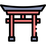 도리 아이콘 Detailed Rounded Lineal color