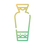 Vase Good Ware Gradient icon