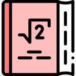 Maths Detailed Rounded Lineal color icon